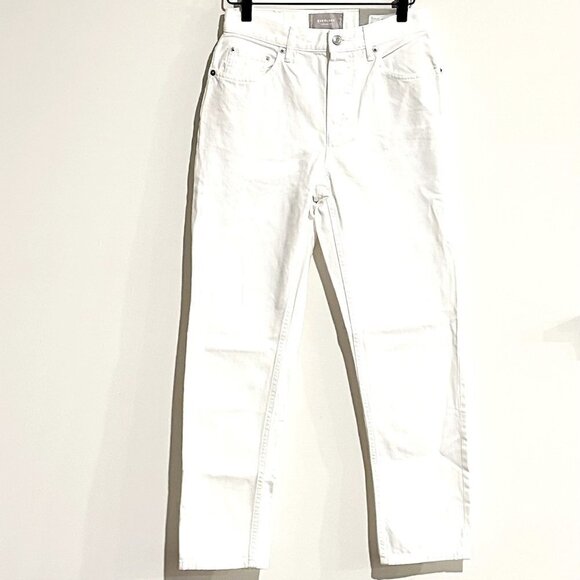 NWT Everlane The 90's Cheeky Straight Jean in Bone - Size 26 - Picture 2 of 11